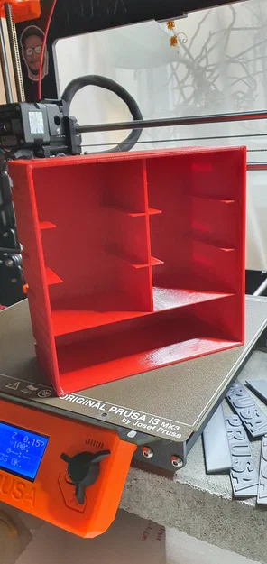 Hộp đựng đồ có ngăn kéo Box with drawer_6x2+1_150x70x150 - Image 2