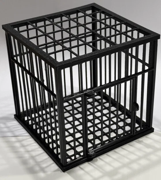 Mô hình nhà tù mini 150mm tự lắp ráp cho nhân vật tí hon - Image 1