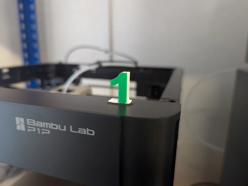Bộ số đánh dấu cho máy in Bambu Lab (P1P/P1S) - Image 3