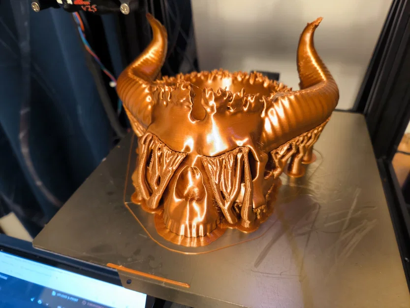 Mô hình 3D Hellsfire - Skull King Series: Bát Đựng Kẹo Đầu Lâu - Image 10