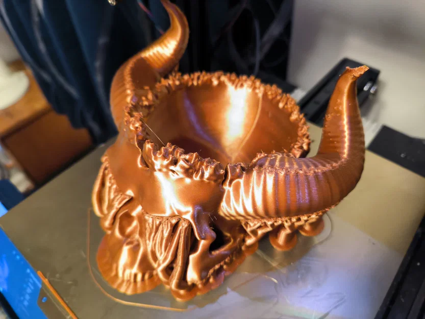 Mô hình 3D Hellsfire - Skull King Series: Bát Đựng Kẹo Đầu Lâu - Image 12