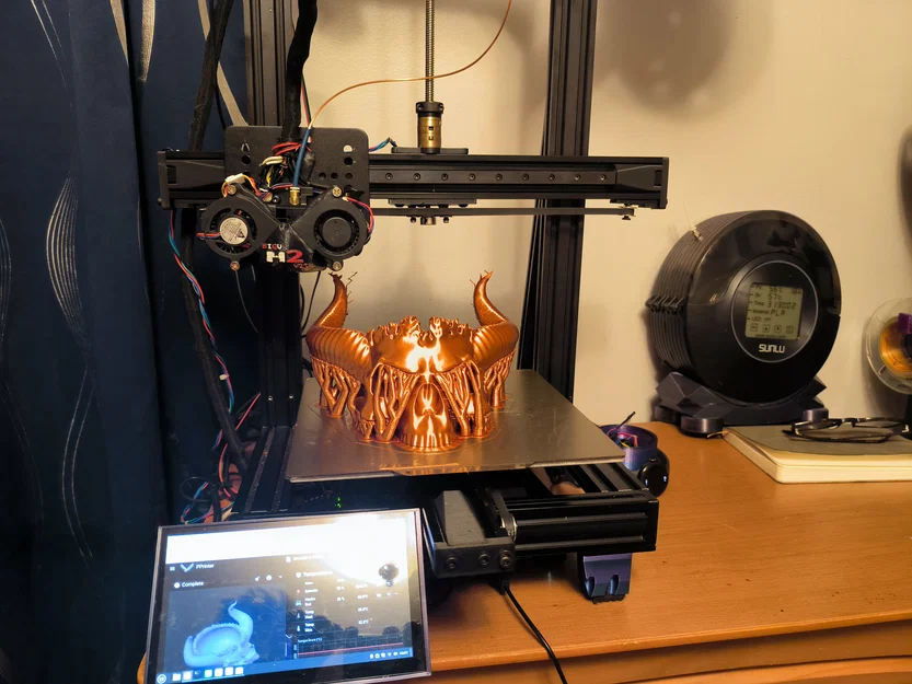 Mô hình 3D Hellsfire - Skull King Series: Bát Đựng Kẹo Đầu Lâu - Image 15