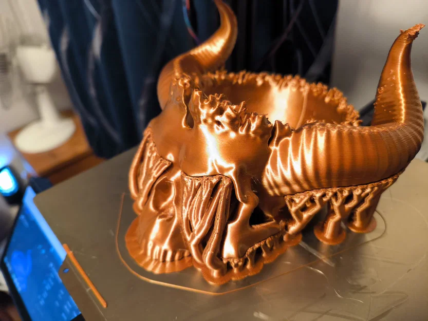 Mô hình 3D Hellsfire - Skull King Series: Bát Đựng Kẹo Đầu Lâu - Image 16