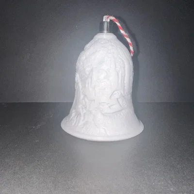 Chuông Trang Trí Giáng Sinh Lithophane Chúa Giáng Sinh