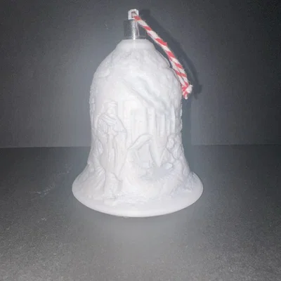 Chuông Trang Trí Giáng Sinh Lithophane Chúa Giáng Sinh