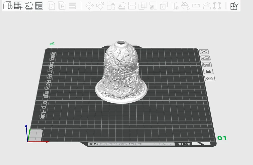 Chuông Trang Trí Giáng Sinh Lithophane Chúa Giáng Sinh - Image 5