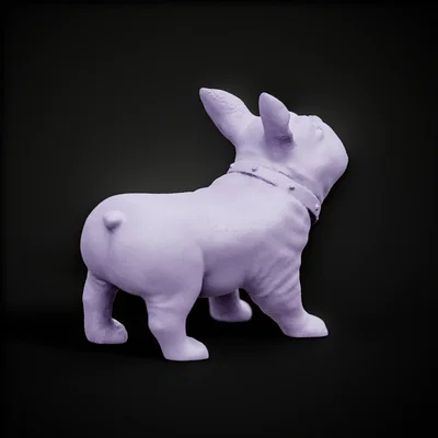Mô hình tượng chó French Bulldog Seletti
