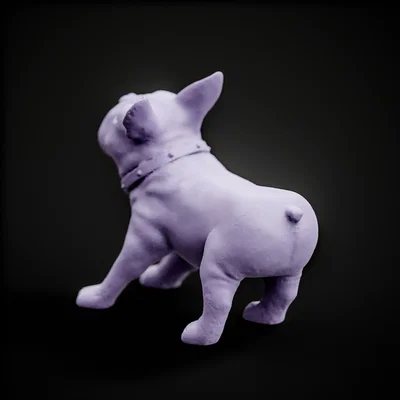 Mô hình tượng chó French Bulldog Seletti