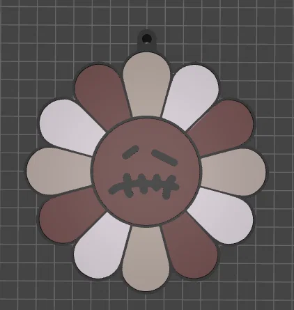 Móc khóa Cactus Jack x Takashi Murakami / Travis Scott - Image 1