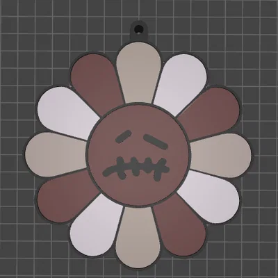 Móc khóa Cactus Jack x Takashi Murakami / Travis Scott