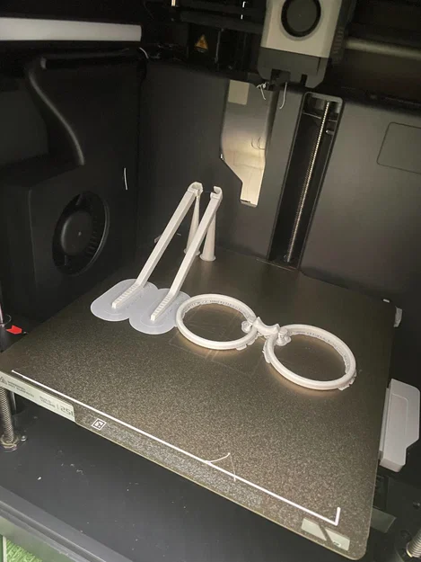 Mẫu in 3D kính mắt Cosplay Okarun từ Dandadan (File STL miễn phí) - Image 3