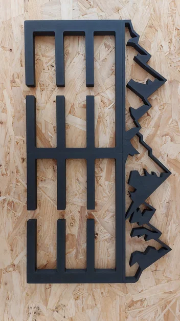 Giá treo huy chương - Phiên bản núi non - Image 1