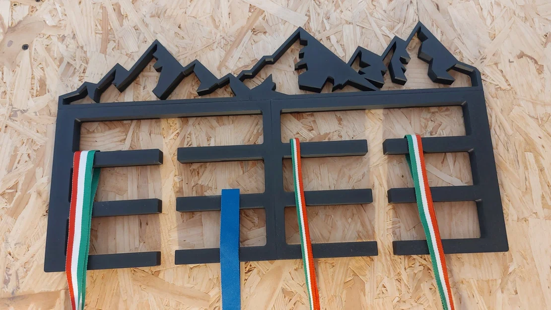 Giá treo huy chương - Phiên bản núi non - Image 5