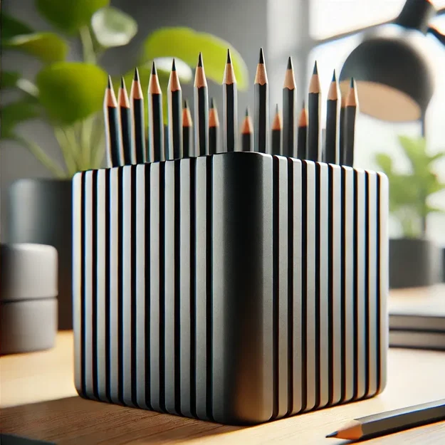 Ống cắm bút thiết kế hiện đại, tối giản (Moderner Stiftehalter) - Image 1