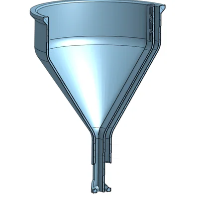 Phễu chiết nước giặt cho bình Miele Twindos