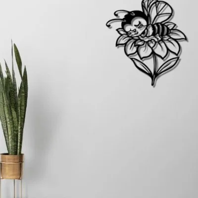 Tranh treo tường Bee Wall Art - Mẫu trang trí 3D dễ thương