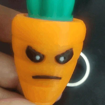 Carrot Clicker - Móc khóa cà rốt siêu quạu