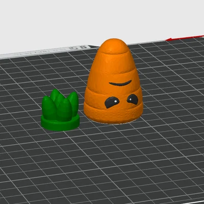 Carrot Clicker - Móc khóa cà rốt siêu quạu