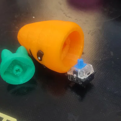 Carrot Clicker - Móc khóa cà rốt siêu quạu