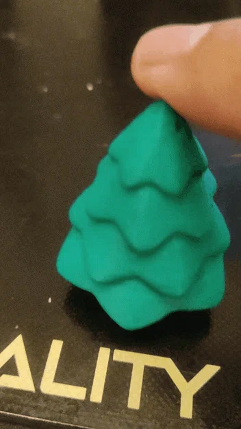 Christmas Tree Fidget Clicker - Đồ chơi cây thông Noel nhấn kêu tách tách - Image 1