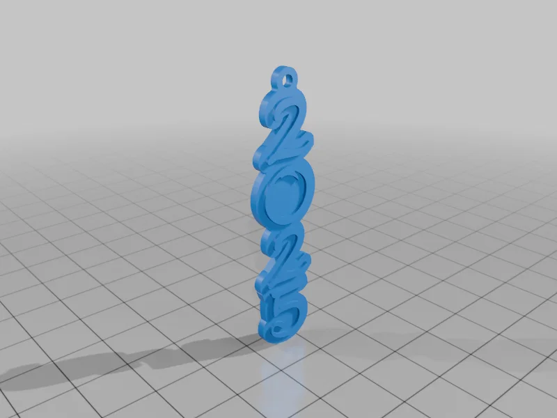 Bộ sưu tập bông tai và móc khóa năm mới 2025 in 3D - Image 7