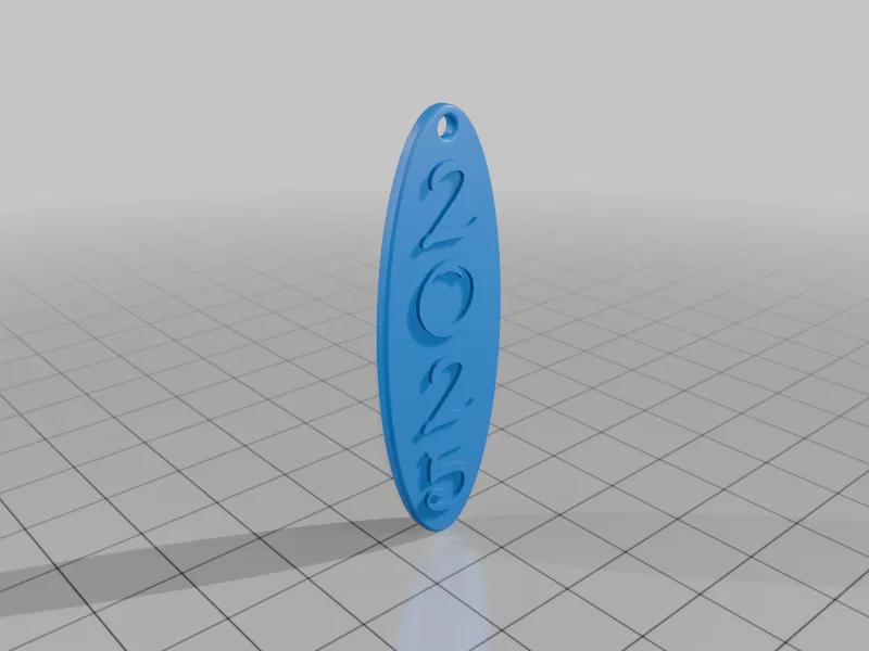 Bộ sưu tập bông tai và móc khóa năm mới 2025 in 3D - Image 8