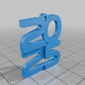 Bộ sưu tập bông tai và móc khóa năm mới 2025 in 3D - Thumbnail 10