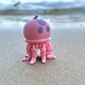 Mô hình sứa Spongebob Jellyfish Flexi Mini in 3D làm móc khóa - Thumbnail 3