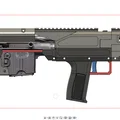 Bộ kit bullpup cho WE-Tech PLR-16 - Thumbnail 4