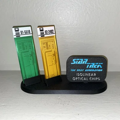 Chip Dữ Liệu Isolinear từ Star Trek TNG