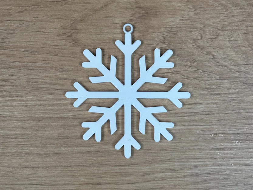 Mẫu in 3D bông tuyết trang trí cây thông Noel cực đẹp - Image 1