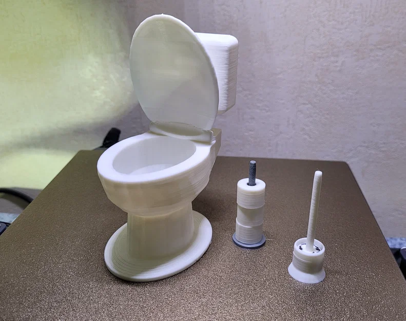 Toilet 13 dành cho mô hình Dummy 13 (tỷ lệ 170%) - Image 1