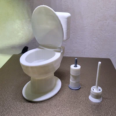 Toilet 13 dành cho mô hình Dummy 13 (tỷ lệ 170%)