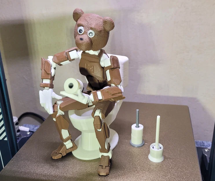 Toilet 13 dành cho mô hình Dummy 13 (tỷ lệ 170%) - Image 2