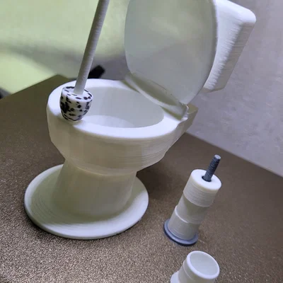 Toilet 13 dành cho mô hình Dummy 13 (tỷ lệ 170%)