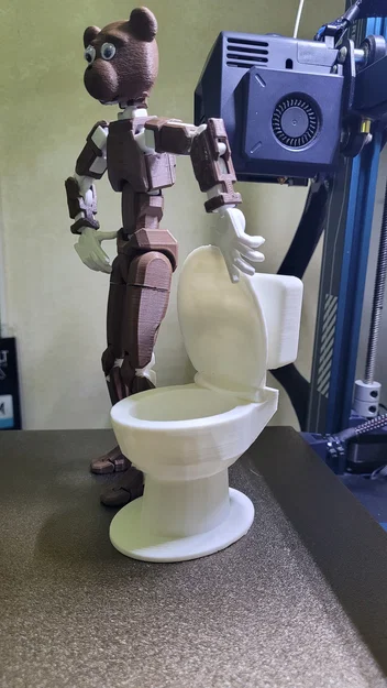 Toilet 13 dành cho mô hình Dummy 13 (tỷ lệ 170%) - Image 4