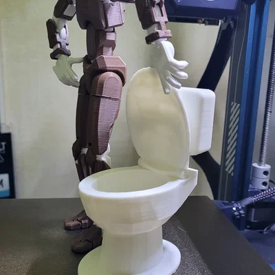 Toilet 13 dành cho mô hình Dummy 13 (tỷ lệ 170%)