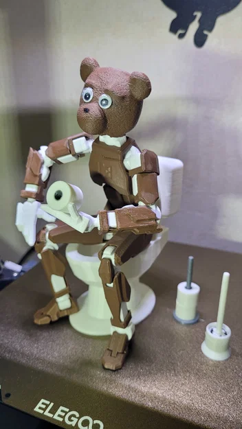 Toilet 13 dành cho mô hình Dummy 13 (tỷ lệ 170%) - Image 7