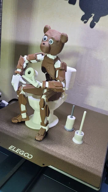 Toilet 13 dành cho mô hình Dummy 13 (tỷ lệ 170%) - Image 10