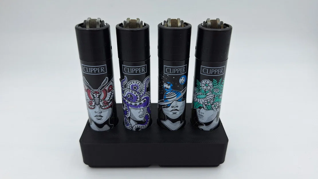 Khay Đựng Bật Lửa Clipper Chuẩn Gridfinity Tiện Lợi - Image 1