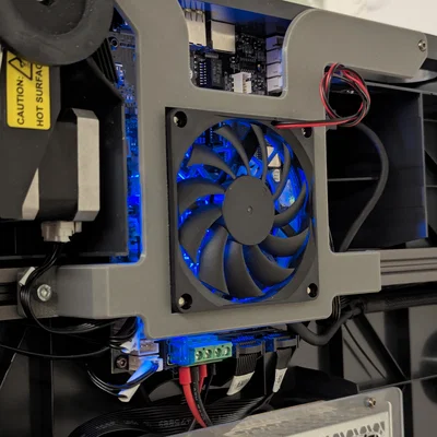 Giá đỡ quạt tản nhiệt 8010 tối ưu cho máy in 3D Sovol SV08