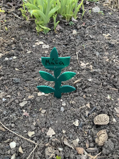 Bộ thẻ cắm đánh dấu thảo mộc in 3D cho khu vườn tại gia - Image 4