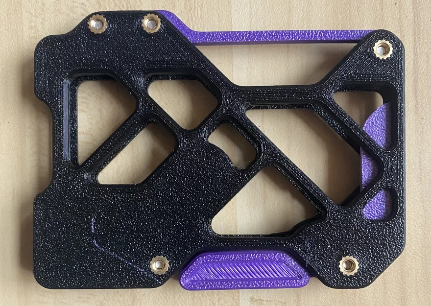 Tấm ốp lưng gắn Threaded Insert cho: Wallie - Ví Lever Action nâng cao - Image 1