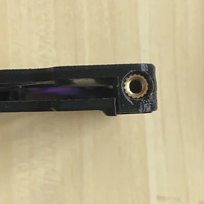 Tấm ốp lưng gắn Threaded Insert cho: Wallie - Ví Lever Action nâng cao