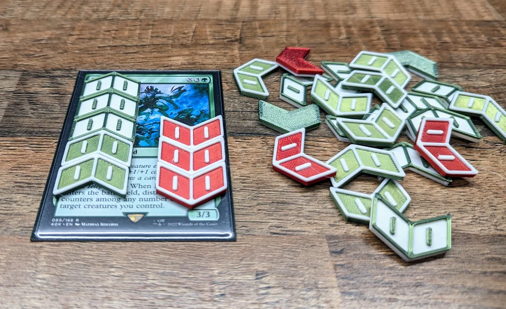 Token đánh dấu cộng một (+1) cho trò chơi thẻ bài TCG - Image 3