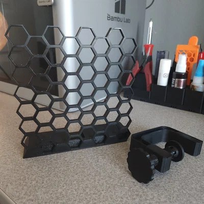 Giá treo đồ Honeycomb dạng kẹp bàn