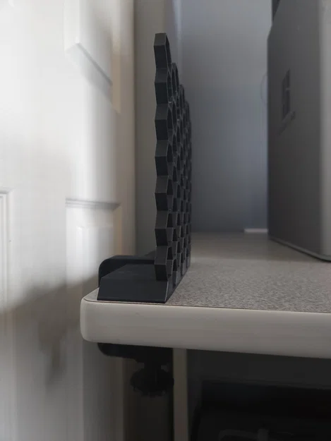 Giá treo đồ Honeycomb dạng kẹp bàn - Image 3