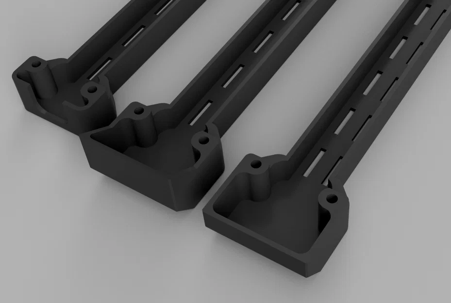 Máng đi dây tấm lưng Voron 2.4 với lỗ luồn cáp rộng hơn - Image 2