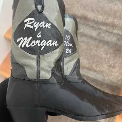 Mô hình ủng Cowboy (Cowboy Boots) in 3D độc đáo