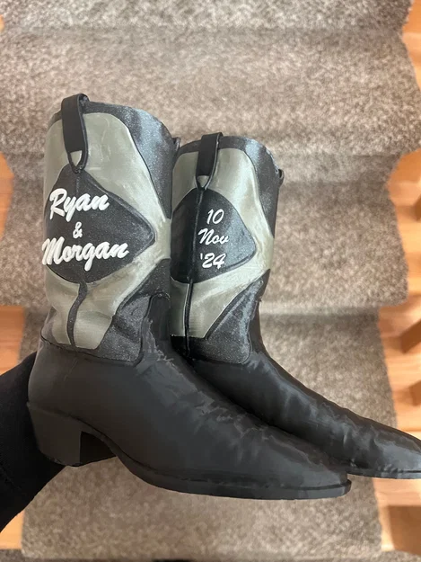 Mô hình ủng Cowboy (Cowboy Boots) in 3D độc đáo - Image 5